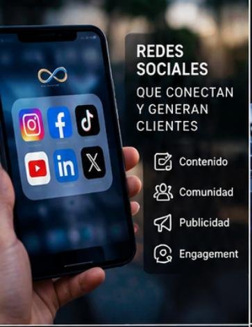 «Redes sociales que conectan y generan clientes»: contenido, comunidad, publicidad y engagement