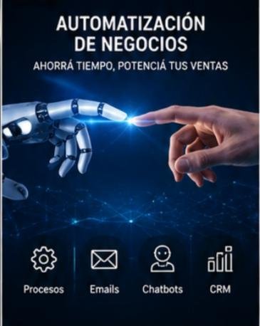 «Automatización de negocios»: procesos, emails, chatbots y CRM